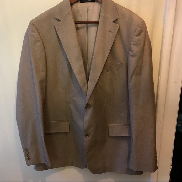 Hugo Boss oversized men blazer beige XXL - Picture 2 of 11